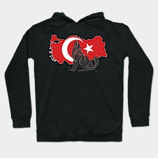 Wolf Country Turkish Hoodie